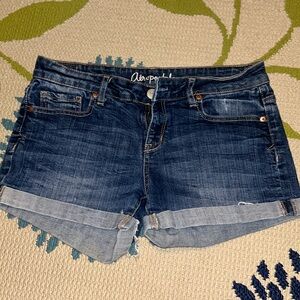 Aero midi jean shorts LAST CHANCE BEFORE ITS DONATED